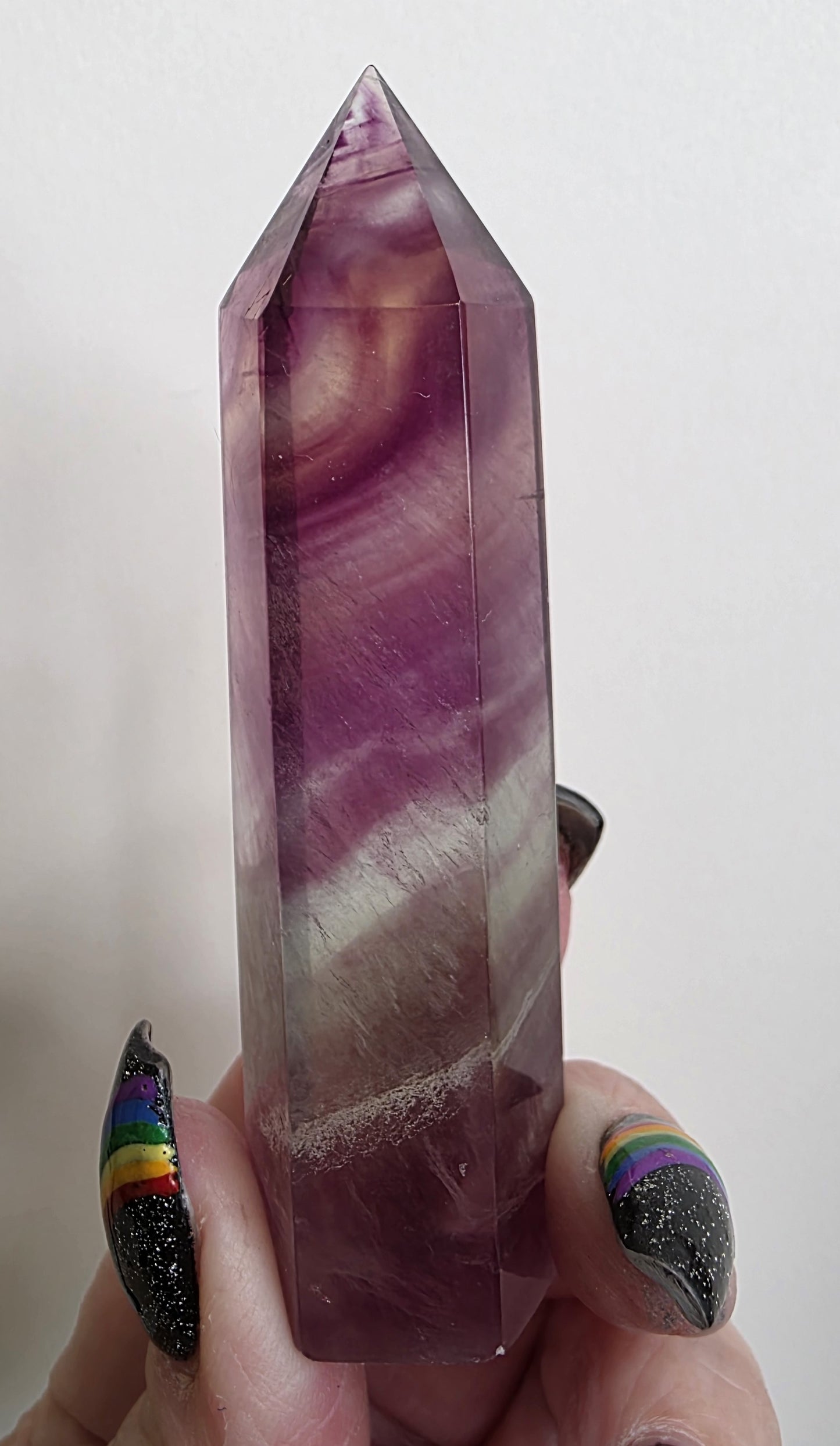 Rainbow Fluorite Tower