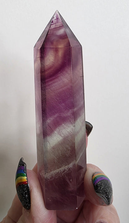 Rainbow Fluorite Tower