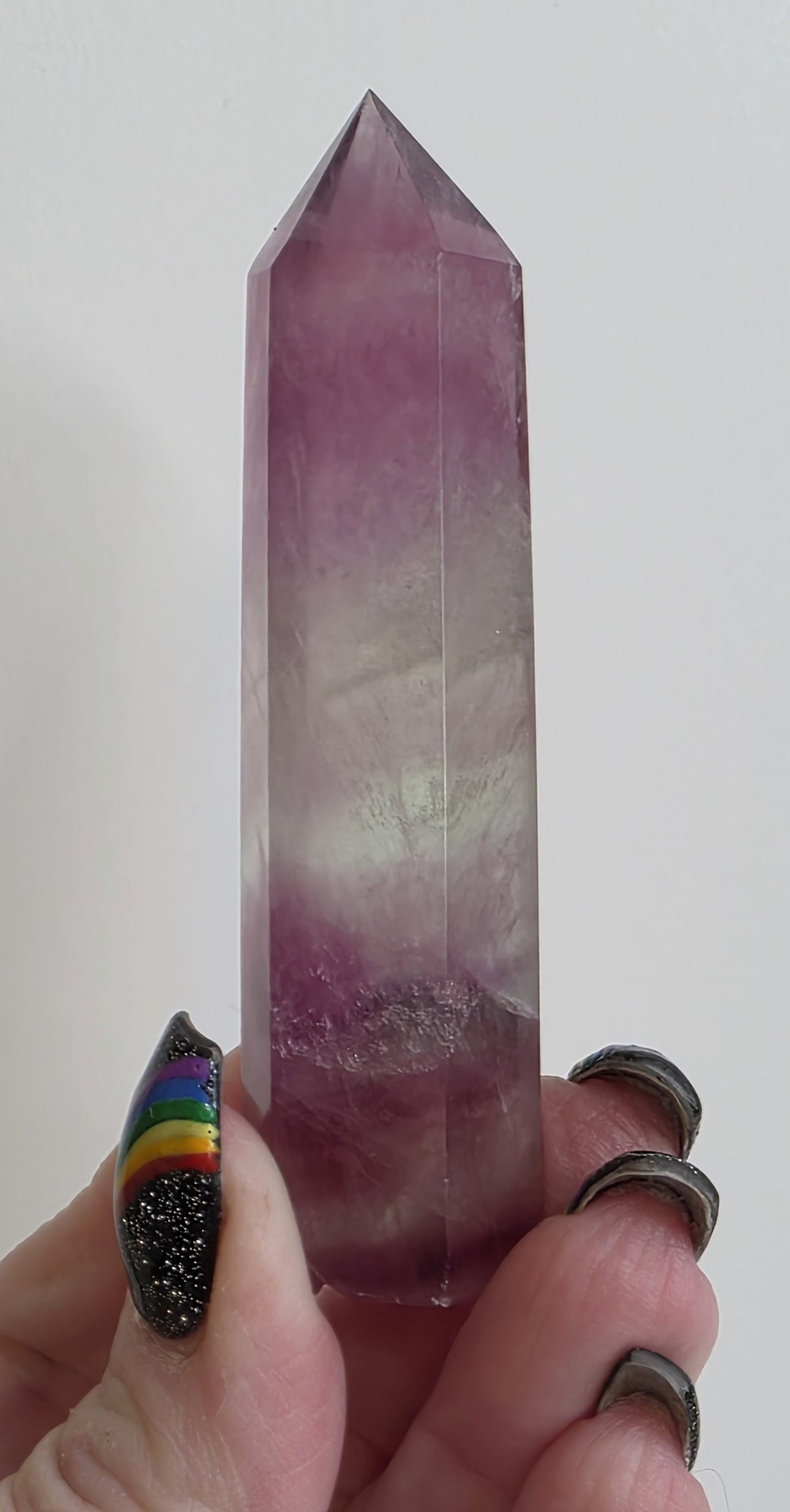 Rainbow Fluorite Tower