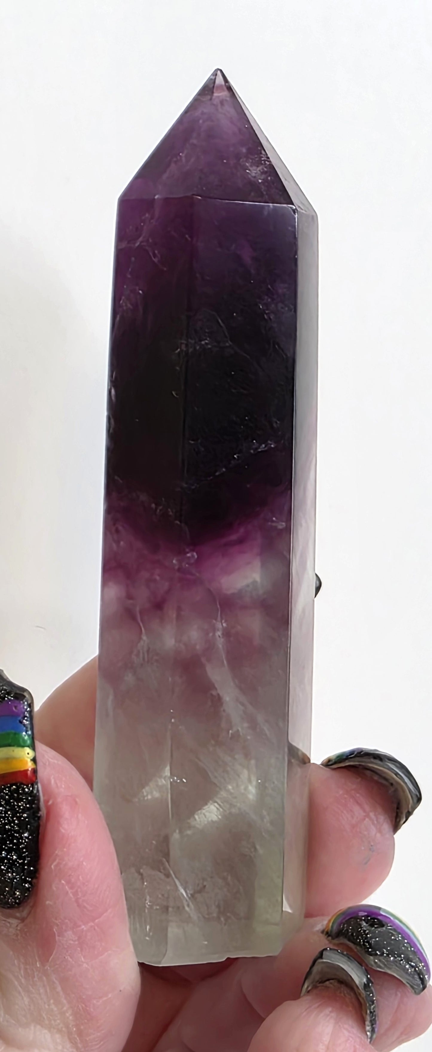 Rainbow Fluorite Tower