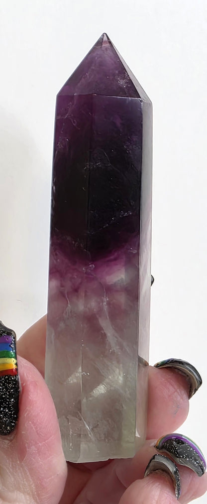 Rainbow Fluorite Tower