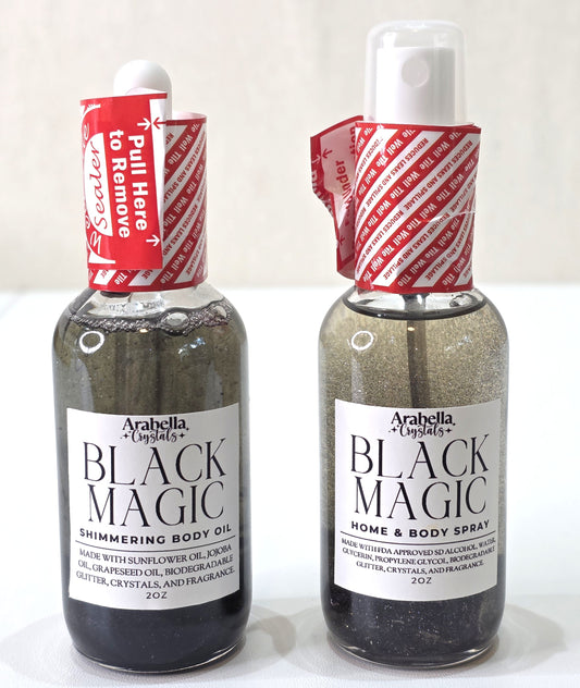 Black Magic Body Oil and Home Spray Bundle