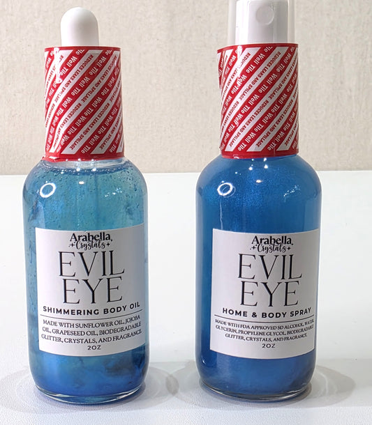 Evil Eye Body Oil and Home Spray Bundle
