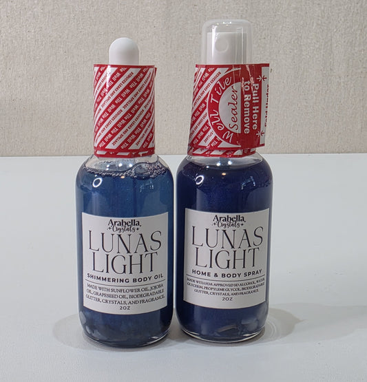 Luna's Light Body Oil and Home Spray Bundle