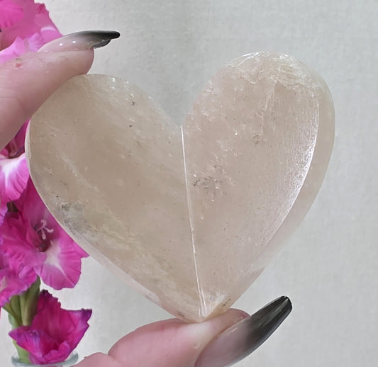 3D Moonstone Heart