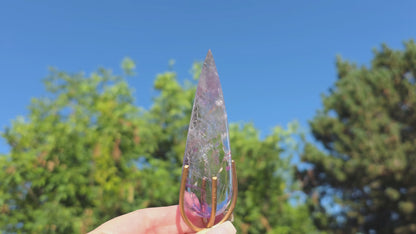 Phantom Amethyst Tear Drop