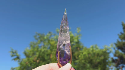 Phantom Amethyst Tear Drop