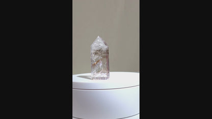 UV Reactive Amethyst Tower