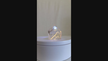 UV Reactive Amethyst Tower