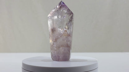 UV Reactive Amethyst Tower