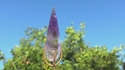 Phantom Amethyst Tear Drop