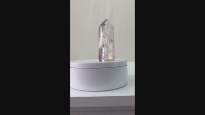 UV Reactive Amethyst Tower