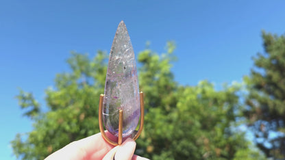 Phantom Amethyst Tear Drop