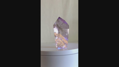 UV Reactive Amethyst Tower
