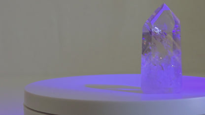 UV Reactive Amethyst Tower