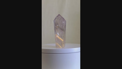 UV Reactive Amethyst Tower