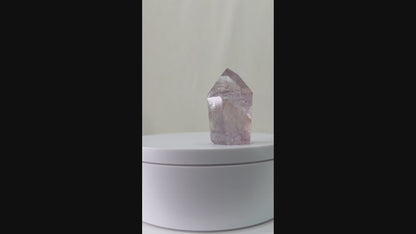 UV Reactive Amethyst Tower