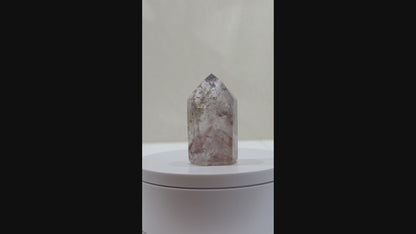 UV Reactive Amethyst Tower
