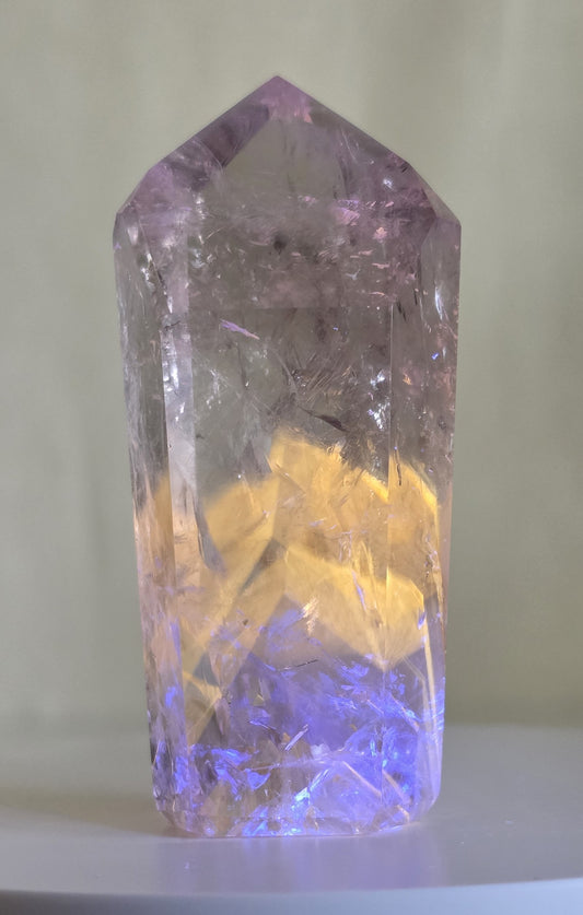 UV Reactive Amethyst Tower